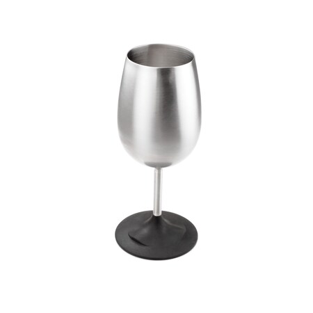 Gsi Outdoors GSI Outdoors Glacier Stainless Steel Nesting Wine Glass 63305